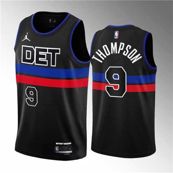 Men's Detroit Pistons #9 Ausar Thompson Black 2023 Draft Statement Edition Stitched Basketball Jersey,We sell and wholesale Men's Detroit Pistons #9 Ausar Thompson Black 2023 Draft Statement Edition Stitched Basketball Jersey on line form chian!
